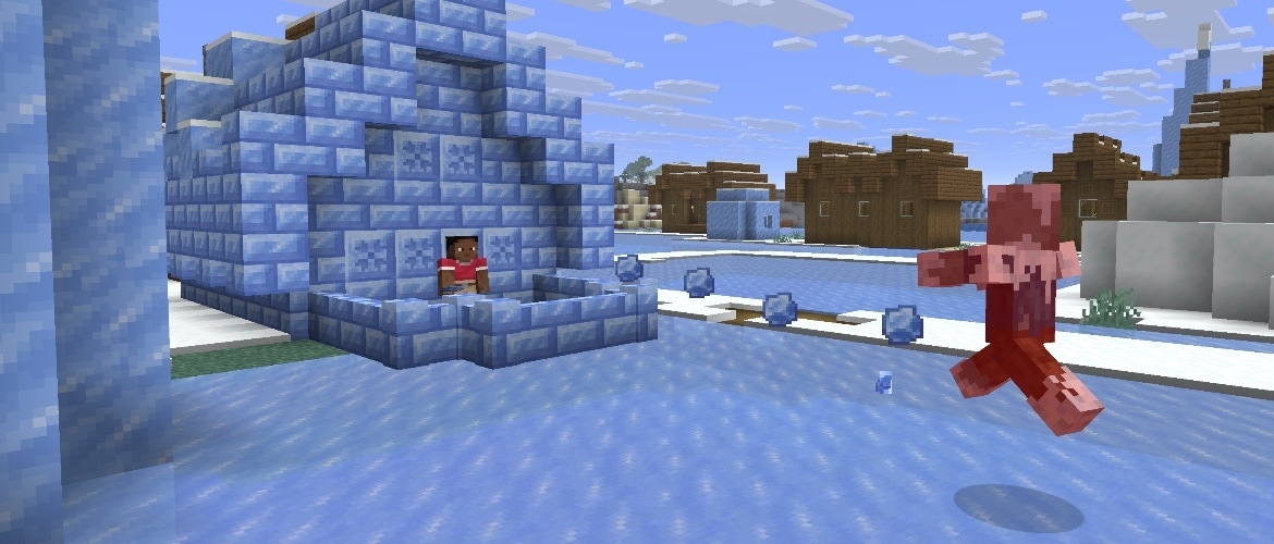 Packed Ice Bricks Are the Blue Building Set Minecraft Never Had